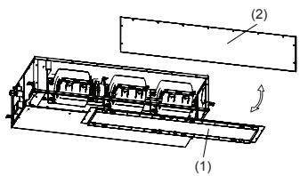 ATLANTIC ABYG 36 LRTE.UI UNITE INTERIEURE 9400 W POUR ABYG 36 LRT - Connexion de la voie de reprise d'air - 3