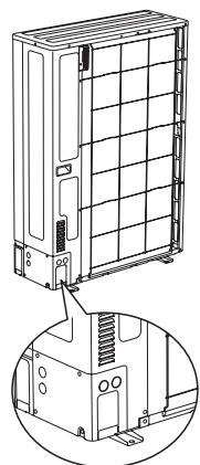 ATLANTIC AOYG 30 LETL.UE UNITE INVERTER 8500W - Ouverture des passages de sortie des cables électriques - 2