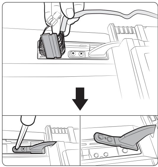 SAMSUNG RR39M7130WW - Inversement de la porte - 3