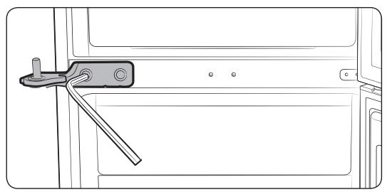 SAMSUNG RR39M7130WW - Inversement de la porte (en option) - 1