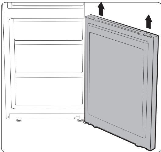 SAMSUNG RR39M7130WW - Inversement de la porte (en option) - 2