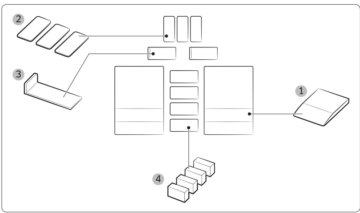 SAMSUNG RR39M7130WW - Installation du dispositif de fixation dans la cuisine (modèles RB33/36\*) - 1