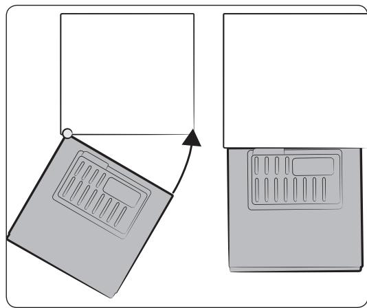 SAMSUNG RR39M7130WW - Installation du dispositif de fixation dans la cuisine (modèles RB33/36\*) - 1