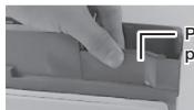 SAMSUNG RB33N300NSA - Démontage de la porte du réfrigérateur - 4