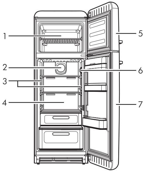 SMEG FAB32LRD3 - Description générale - 1
