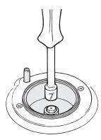 GLEM AR965GI - RÉGLAGE DU MINIMUM SUR LE BRÛLEUR FOUR ET BRÛLEUR GRILL (fig. 22 page 14) - 1