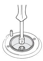 GLEM AR965GC - RéGLAGE DU MINIMUM SUR LE BRULEUR FOUR ET BRULEUR GRILL (fig. 22 page 14) - 1