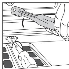 GLEM AR965GC - RéGLAGE DU MINIMUM SUR LE BRULEUR FOUR ET BRULEUR GRILL (fig. 22 page 14) - 6