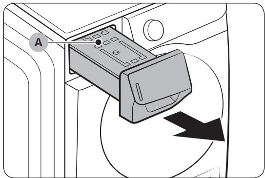 SAMSUNG WD81K5A00OW - Réservoir d'eau - 1