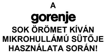 GORENJE MHO170SRM - Csak személyes használatra! - 1