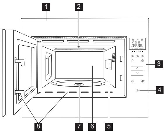 ELECTROLUX EMS20107OX - Four micro-ondes - 1