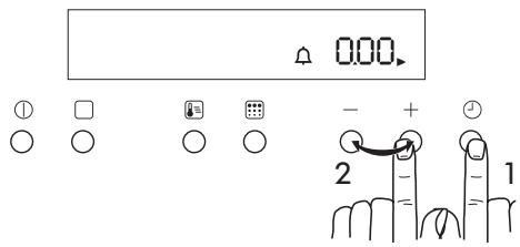 IKEA MATTRADITION 30411769 - Setting the clock functions - 1