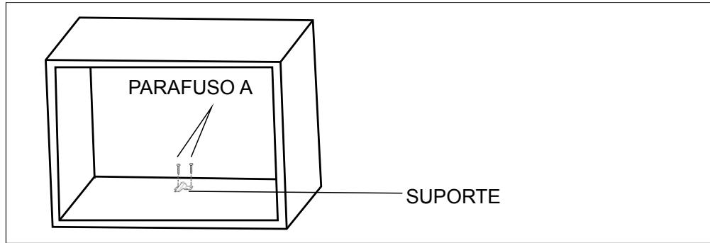 HOTPOINT MWH2322B - Prepare o armário. - 3
