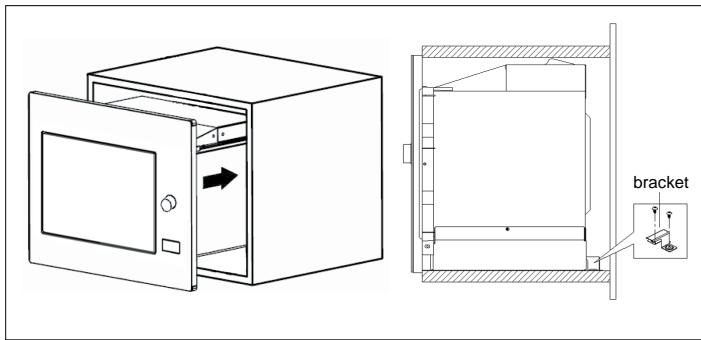HOTPOINT MWH2322B - C Instale o forno - 1