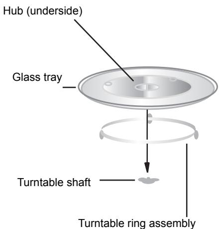 HOTPOINT MWH2322B - Turntable Installation - 1