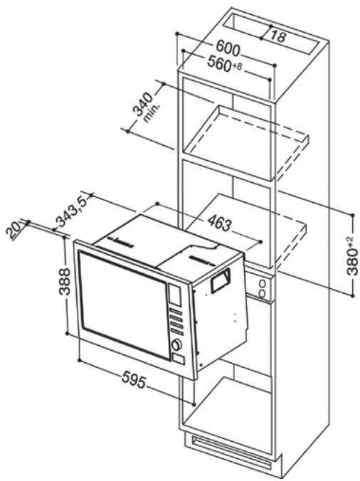 HOTPOINT MWH2322B - Inbouwapparatuur - 2