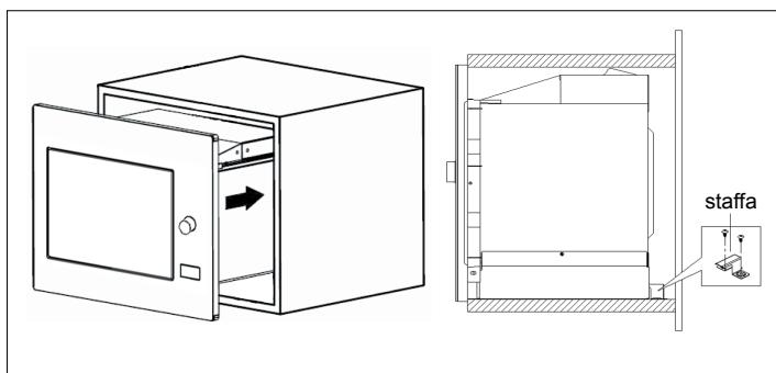 HOTPOINT MWH2322B - Installazione del forno - 1
