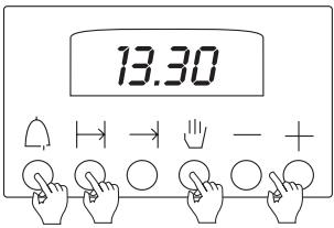FAGOR 6H757CX - SETTING THE CLOCK - 2