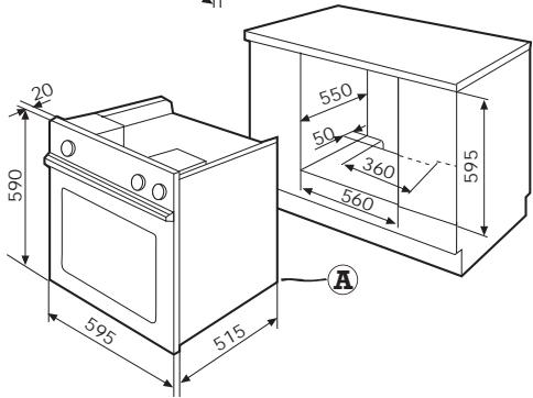 FAGOR 6H757CX - HORNO SIN MANDOS PARA PLACA DE COCCION - 2