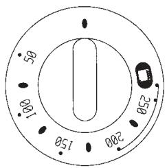 FAGOR 6H757CX - TEMPERATURE SELECTOR - 1