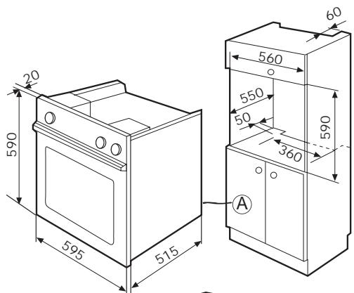 FAGOR 6H757CX - HORNO SIN MANDOS PARA PLACA DE COCCION - 1