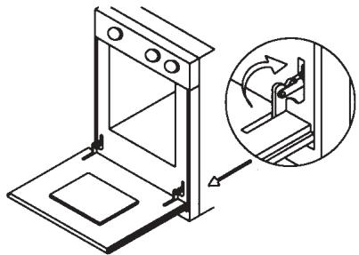FAGOR 6H757CX - DO NOT LEAN UNNECESSARILY ON THE DOOR WHEN CLEANING THE OVEN INTERIOR AS THE DOOR HINGES AND SUPPORTS MAY BECOME DAMAGED. - 5