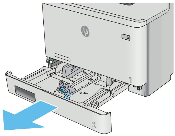 HP COLOR JET PRO MFP M479FDW - Chargement du papier dans le bac 2 - 1