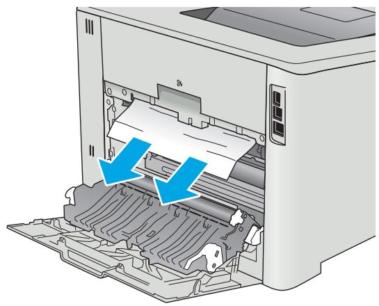 HP COLOR JET PRO MFP M479FDW - Elimination des bourrages papier au niveau de la porte arrêté et de l'unité de fusion (modèle nw) - 3