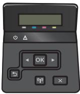 HP COLOR JET PRO MFP M479FDW - Panneau de commande à 2 lignes - 1