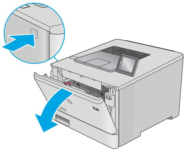 HP COLOR JET PRO MFP M479FDW - Retrait et remplacement des cartouches de toner - 1