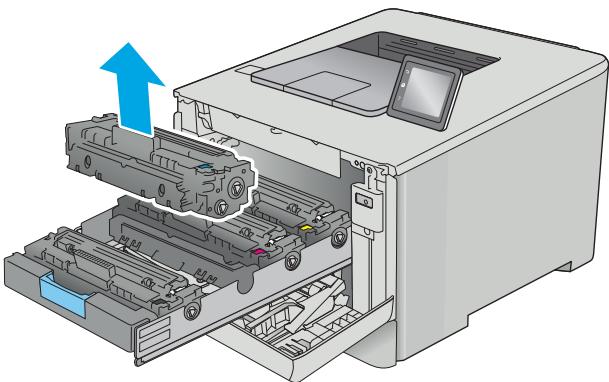 HP COLOR JET PRO MFP M479FDW - Retrait et remplacement des cartouches de toner - 3