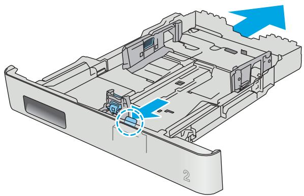 HP COLOR JET PRO MFP M479FDW - Chargement du papier dans le bac 2 - 3