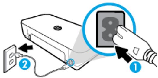 HP DESK 3730 Â - To check the power connection and reset the printer - 1