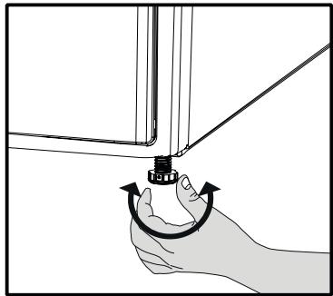 ESSENTIELB ESL-C8D5 - Réglage des pieds - 1
