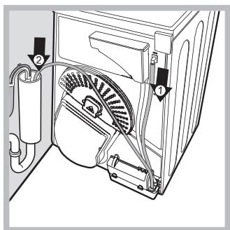 HOTPOINT-ARISTON TCDG51XB - Évacuation de l'eau - 1