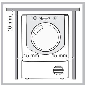 HOTPOINT-ARISTON TCDG51XB - Où placer votre sèche-linge ? - 1