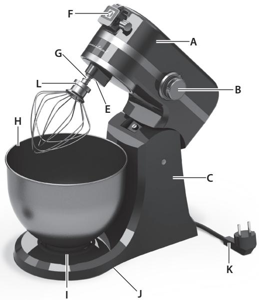 ELECTROLUX EKM800 - Helyezze az adagoló talcá t - 6