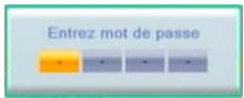 Entrez mot de passe
