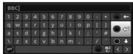 TECHNISAT TECHNICORDER ISIO SC  -  TECHNICORDER ISIO STC - Virtual keyboard - 2
