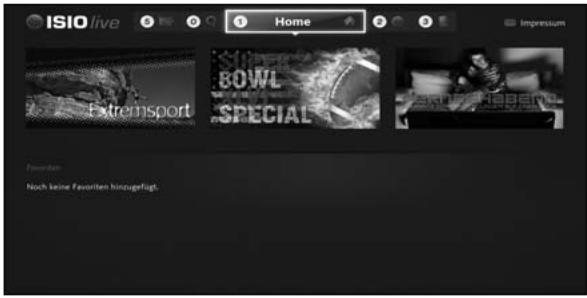 TECHNISAT TECHNICORDER ISIO SC  -  TECHNICORDER ISIO STC - Using the Internet list to call up websites - 2