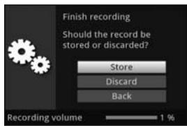 TECHNISAT TECHNICORDER ISIO SC  -  TECHNICORDER ISIO STC - Ending recording manually - 1