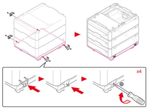 OKI C711DM - Mettre la machine hors tension, puis débrancher le cordon - 4