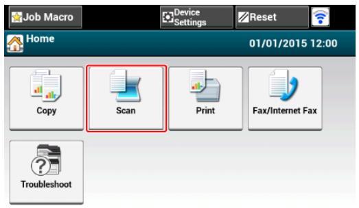 OKI C711DM - Mode Numérisation manuelle - 1