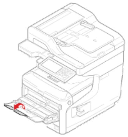 OKI C711DM - Chargement dans le bac MP - 3
