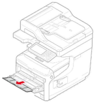 OKI C711DM - Chargement dans le bac MP - 2