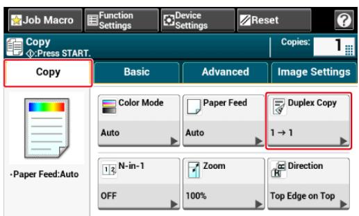 OKI C711DM - Copie recto-verso avec marges - 1