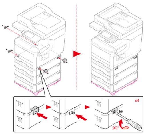 OKI C711DM - Mettre la machine hors tension, puis débrancher le cordon - 7