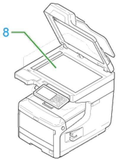 OKI C711DM - Vue avant - 2