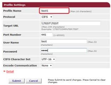 OKI C711DM - Entre le nom de la destination de transmission dans [Nom de profil]. - 1