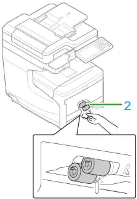 OKI C711DM - Fermez le scanner. - 3